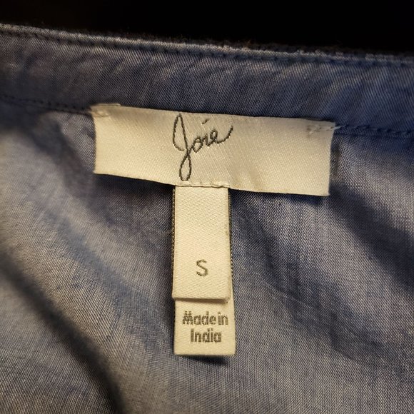 Women's Joie Embroidered Peasant Blouse - Picture 6 of 6